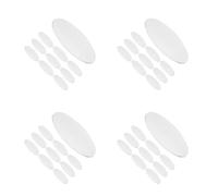 ABOOFAN 40 Pièces Cache Lampe Plat Rond en Acrylique Mr20 Gu5.3 | Remplacement Léger et Protecteur, Bords Lisses sans Joint, pour Éclairage Commercial et Maison