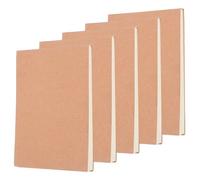 ABOOFAN 5pcs Mini Carnets de Notes à Papier Blanc Portable 100 Feuilles Épais Bloc-notes Pratique pour Écriture Douce et Usage Personnel