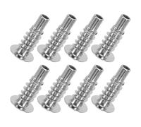 ABOOFAN 8 Pièces Charnière de Réglage Ensemble de Manchon pour Canapé avec Double Oreille pour Appui-tête de Rechange Robuste et Facile à Installer