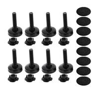 ABOOFAN 8 Pièces Meubles Ajustables Niveleur de Pied de Meuble pour Canapé Armoire Table avec Patins Feutre Protecteurs pour Sols Durs et Moquette