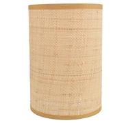 ABOOFAN Abat-jour Lampe sur Pied en Rotin pour Lampe de Table et Lampadaire, Style Rustique Élégant, Compatible Douilles E14/e27, pour Bar et Restaurants