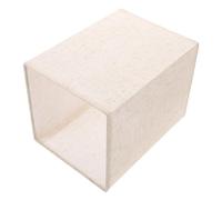 ABOOFAN Abat-jour Vintage Rectangulaire en Tissu et Fer, Filtre et Adoucit la Lumière, pour Chambre et Lampadaire, Style Rétro et Fonction Anti-éblouissement