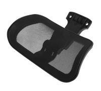 ABOOFAN Appui-tête Soutien Cou pour Chaise de Bureau en Polyester Réglable Noir Coussin Confortable Accessoire pour Chaise de Bureau à Domicile