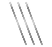 ABOOFAN Barres de Séparation Supports Métalliques Robustes Lot de 3 en Acier Inoxydable Optimisent l'espace et Facilitent pour Casseroles Adaptés aux Restaurants et Hôtels