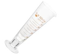 ABOOFAN Bécher en verre gradué 50 ml pour laboratoire et pâtisserie, outil de mesure résistant à la corrosion
