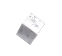 ABOOFAN Boîte de Cotons-tiges en Résine Marbrée Blanche pour Maison | Rangement Compact Couvercle Fixé, Protège Petits Accessoires, Style Moderne, Usage Domestique Quotidien