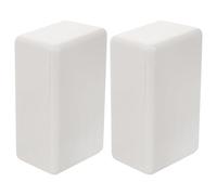 ABOOFAN Boîtier de Dérivation Plastique 2 Pièces 60X36X25Mm Blanc Protection Ip54 pour Alimentation LED Boîte à Projets Électriques Compacte pour Usage Intérieur