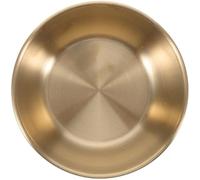 ABOOFAN Bol D'offrande Rituel Pentagramme en Laiton Doré pour Autel | Objet Décoratif Unique, Finition Soignée, Usage Rituel Païen, pour Maison et Autel, Style Distinctif