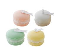ABOOFAN Bougies Parfumées Lot de 4 en Cire de Paraffine et Soja Arôme Intense, Design Élégant et Polyvalent Couleur Aléatoire pour Décoration de Table à Domicile ou
