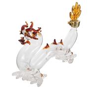ABOOFAN Bouteille en Verre Transparent Dragon 100ml Décorative et Solide pour Collection et Présentation Unique Artistique pour Spiritueux et Vin