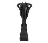 ABOOFAN Butoir de Porte Butée de Porte Réglable en Alliage D'aluminium et Caoutchouc Noir à Pédale Antidérapant pour Intérieur et Maison