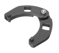ABOOFAN Clé Réglable en Métal pour Écrous de Presse Hydraulique, Outil Réversible Noir Adapté aux Chargeuses Agricoles et Chargeuses à Bras Télescopique