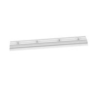 ABOOFAN Connecteur de Rail de Rideau D'extension Pratique Bavures en Alliage D'aluminium Argenté Adapté pour Salon et Salle à Manger