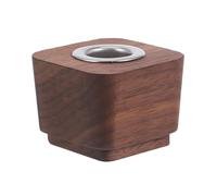 ABOOFAN Couvercle Style Minimaliste de Flacon Diffuseur en Bois de Noyer Carré Robuste et Sécurisé pour Aromathérapie, Adapté pour Bureaux et Maisons
