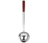 ABOOFAN Cuillère Cuisine en Acier Inoxydable en Bois Résistante la Rouille et Incassable pour Restaurants et Cuisines Professionnelles