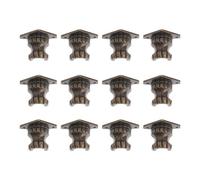 ABOOFAN Design Rétro Chic Pieds en Alliage de Zinc 20pcs Texture Épaisse et Finition pour Boîte à Bijoux en Bois pour Coffret à Bijoux