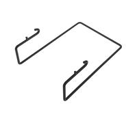 ABOOFAN Fer Étagère de Rangement Suspendue pour Panneau Perforé, Garage | Organisation Flexible, Retrait Facile, Cuisine et Outils, Finition Noire, Style Épuré et Pratique