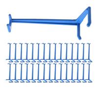ABOOFAN Formateur de Tronc de Branche de Bonsaï 50pcs, Outil de Fixation pour Branches en PE Bleu, Pince à Plier Brindilles Facile à Utiliser pour Jardinage