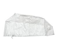 ABOOFAN Housse pour Souffleuse à Neige Imperméable en Tissu Oxford Argenté, Pliable et Résistante à l'usure, pour Propriétaires de Fermes en Hiver