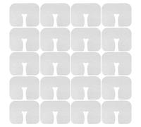 ABOOFAN Housses d'Appui-Tête Jetables 600 Pièces en Tissu Respirant Non Tissé pour Lits de Spa et Massages Visage Surface Douce