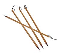 ABOOFAN Kit Pinceaux de Calligraphie Chinoise 4pcs en Bambou Portable Lanière pour Écriture Traditionnelle et Étudiants
