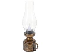 ABOOFAN Lampe à Pétrole Électronique Rétro en PP pour Décoration de Table | Éclairage D’ambiance, Design Goutte D’eau, Batteries Lr44 Incluses, pour Centre de Table ou Table de Chevet