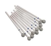 ABOOFAN Lot de 10 Embouts de Rechange en Carbure pour Perceuse à Clous, Résistance à L'usure et Netteté Solide, pour Manucure Russe et Ponçage Précis