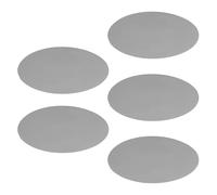 ABOOFAN Lot de 5 Films Autocollants Noirs en Pet pour Éclairage LED et Plafonniers, Diffuseur de Lumière pour Ambiance Tamisée, pour Prises de Vue Thématiques