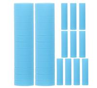 ABOOFAN Manchon en Silicone Antidérapant Hauteur 40mm 12 Pièces Grip Ergonomique Coussin Confortable Diamètre 10mm pour Stylo Gel et Crayon Bureau et Maternelle