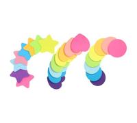 ABOOFAN Notes Adhésives de Cœur, Repositionnables, sans Résidus, Papier | Colorées pour École et Bureau, Usage Multiple, pour Garçon et Filles et Enseignants, Lot Pratique, Format Compact