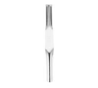 ABOOFAN Outil de Nettoyage de Joints en Acier Inoxydable Argenté à Double Tête, Spatule à Calfeutrer pour Murs et Sols, pour Professionnels et Amateurs de Bricolage
