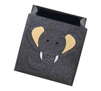 ABOOFAN Panier à Linge Feutre Organisateur de Vêtements pour Placard Boîte de Rangement Cube Feutre Bacs Décoratifs