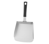 ABOOFAN Pelle À Frites Inox 15.16 Pouces CuillèRe À Nourriture Domestique Spatule Polyvalente Pour Pop-Corn Hamburger Et Frites En Acier Inoxydable Ergonomique