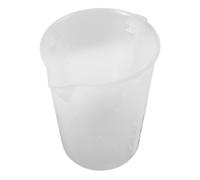 ABOOFAN Pichet pour Mesures Précises en Plastique 3000ml Gradué Large Ouverture Robuste et Facile à Nettoyer en Laboratoire Cuisine
