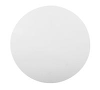 ABOOFAN Plateau Miroir Rond 7.87 Pouces en Acrylique Argenté Organisateur De Bijoux Et Maquillage Plateau Décoratif pour Centre De Table Et Présentoir À Bougies