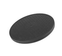 ABOOFAN Plateau Tournant Manuel Degrés Noir Rotation Stable Double-Face Caoutchouc Plateau Rotatif pour Présentation Objets Écran TV et Décoration de Table