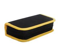 ABOOFAN Pochette à Outils de Poche à Outils Grosse Capacité en Tissu Oxford Noir, 3 Spécifications, Résistante la Saleté et Imperméable, pour Électricien et Réparation Plomberie