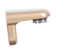 ABOOFAN Porte-savonnette Magnétique Mural Doré en Métal à Ventouse Puissante pour Salle de Bain la Cuisine Organisateur de Savonnette Compact et Auto-drainant