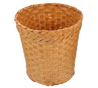 ABOOFAN Poubelle Tressée Panier De Rangement En Papier Grande Capacité Pour Bureau Et Salle De Bain Couleur Aléatoire