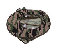 ABOOFAN Protection Solaire pour Casque de Chantier Couvre-Casque Respirant en Polyester et Filet, Protège-Nuque Vacances sur Chantiers Extérieurs