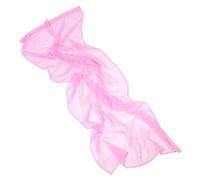 ABOOFAN Rideau Voile Rose avec Étoiles Argentées Tulle Transparent pour Chambre Garçon Fille Fille Panneau Tissu Polyester Fin Et Résistant Décoration Romantique Et Lumineuse