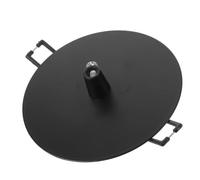 ABOOFAN Rosace de Plafond Encastrée pour Suspension Accessoire Éclairage avec Fixation par Ressort Compatible avec Spots Encastrés et Plafonniers