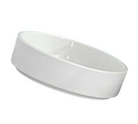 ABOOFAN Soucoupe pour Plante en Céramique Ronde Blanche 1 Pièce
