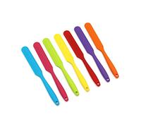 ABOOFAN Spatule en Silicone Intégrale Orange Légère pour Pâtisserie, Racloir Confortable Prise Ferme, Facile à Nettoyer, pour Mélanger la Préparation et Lisser la Pâte à Gâteau