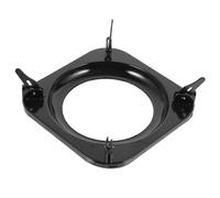 ABOOFAN Support Antidérapant Facile à Installer en Métal Noir Accessoire la Cuisine pour Cuisinière à Gaz Maison Restaurant