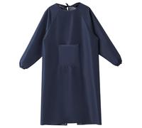 ABOOFAN Tablier de travail à manches longues en tissu imperméable avec poche, résistant à l'huile, conçu pour le jardinage et le toilettage d'animaux, lavable en machine et respirant