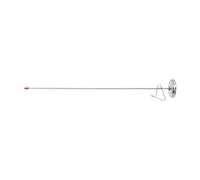 ABOOFAN Thermomètre à Steak en Acier Inoxydable et Verre Sonde Prolongée Cuisine, Mesure Précise Température, Usage Solide, Couleur Argenté