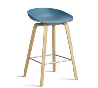 About a Stool AAS32 / AAS 32 Tabouret Faible Hay Azure blue - peinture à base d'eau - HAY AAS32 LOW LACK AZURE