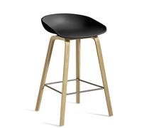 About a Stool AAS32 / AAS 32 Tabouret Faible Hay Black - vernis à base d'eau - HAY AAS32 LOW LACK BLACK