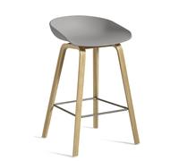 About a Stool AAS32 / AAS 32 Tabouret Faible Hay Concrete grey - peinture à base d'eau - HAY AA003 D165 AA51